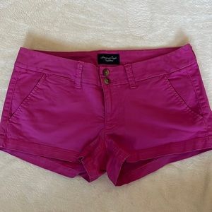 Womens American Eagle pink shorts